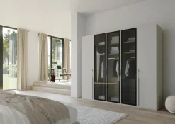 Novel Drehtürenschrank Skat Seidengrau Outlet