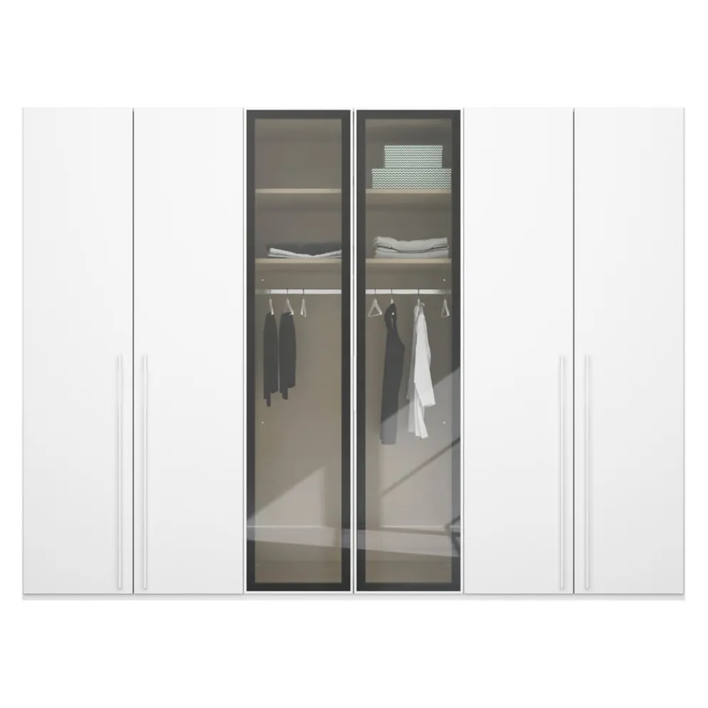 Novel Drehtürenschrank Skat Alpinweiss Clearance