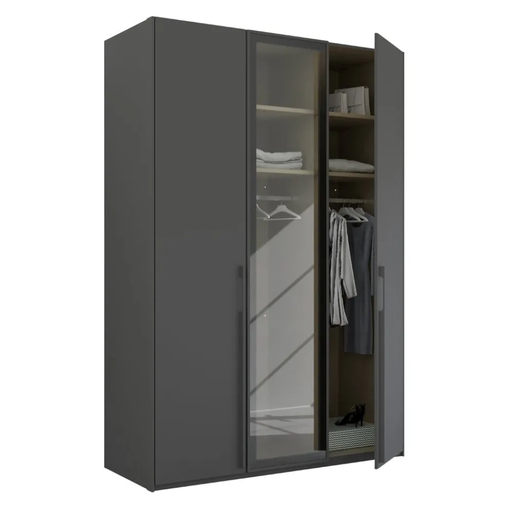 Novel Drehtürenschrank Skat Graphit Discount