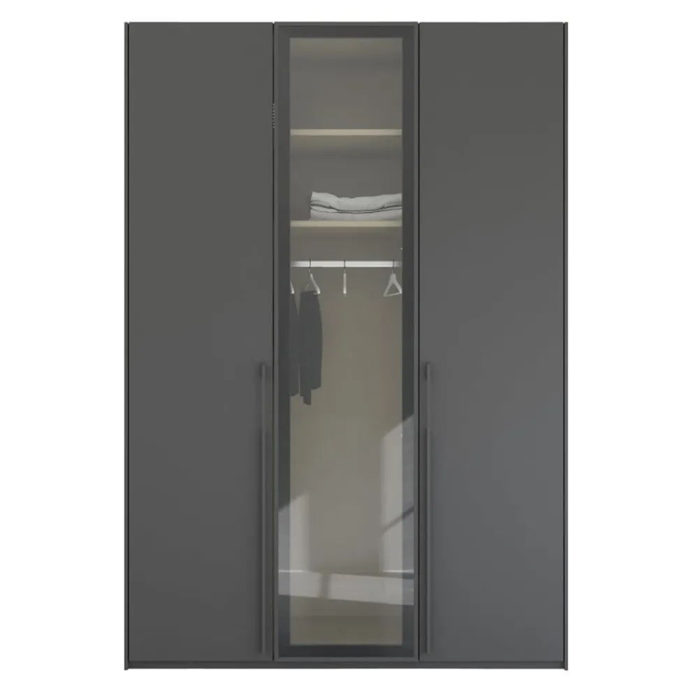 Novel Drehtürenschrank Skat Graphit Discount