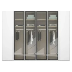 Novel Drehtürenschrank Skat Alpinweiss Discount