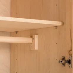 edy&liv Drehtürenschrank Sonus arvefarbig, kieferfarbig, weiss Sale