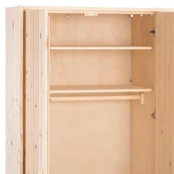 edy&liv Drehtürenschrank Sonus arvefarbig, kieferfarbig, weiss Sale