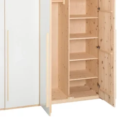 edy&liv Drehtürenschrank Sonus arvefarbig, kieferfarbig, weiss Sale