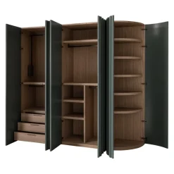 Novamobili Drehtürenschrank Stave 355 ginepro