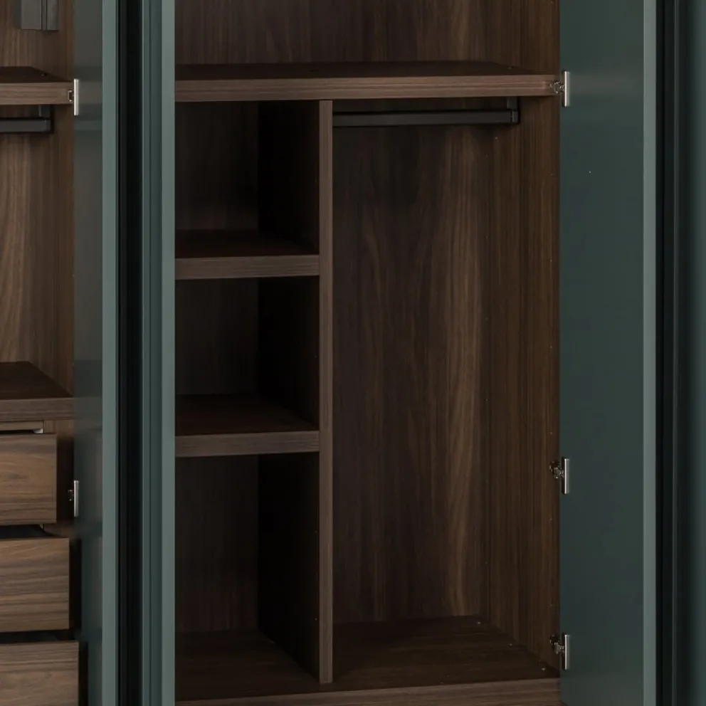 Novamobili Drehtürenschrank Stave 355 ginepro Outlet