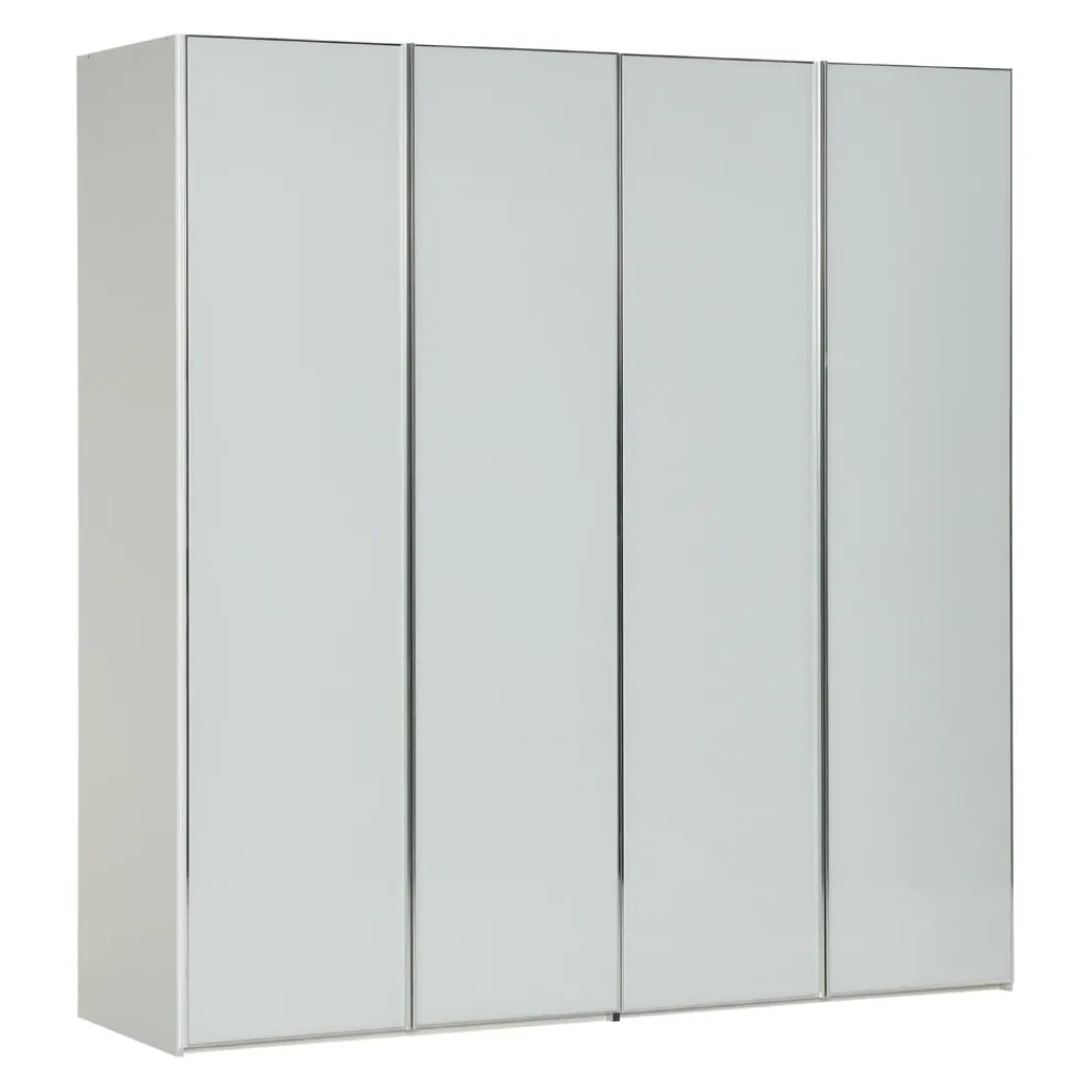 Moderano Drehtürenschrank System One hellgrau New
