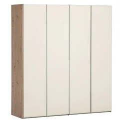 Moderano Drehtürenschrank System One 16 Artisan Eiche, elfenbein