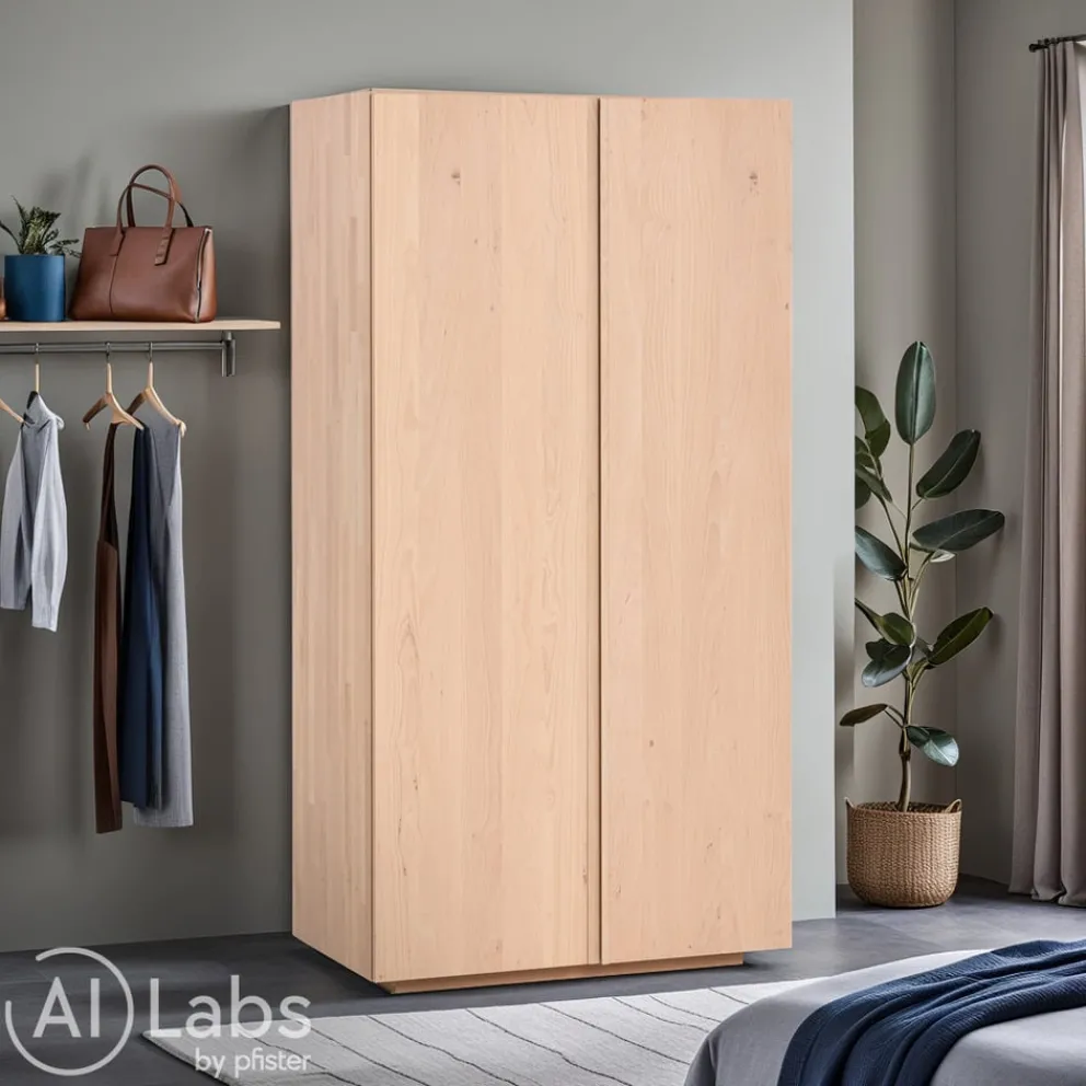 TEAM 7 Drehtürenschrank Kids erlefarbig Clearance