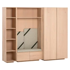 TEAM 7 Drehtürenschrank Kids erlefarbig Clearance