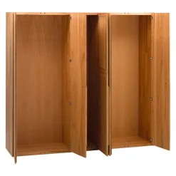 TEAM 7 Drehtürenschrank Schranksyst buchefarbig