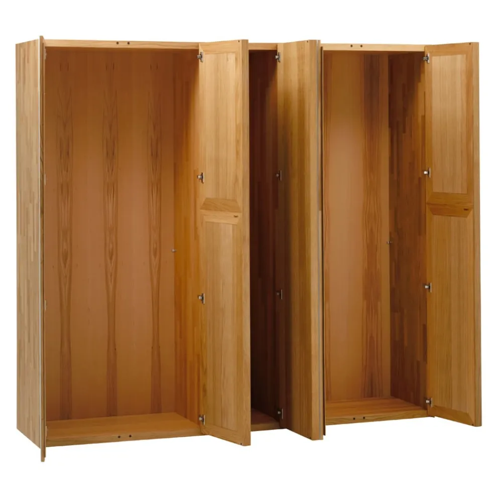 TEAM 7 Drehtürenschrank Schranksyst weiss New