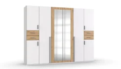 MID.YOU Drehtürenschrank Vegas-201 eichefarbig, weiss Hot