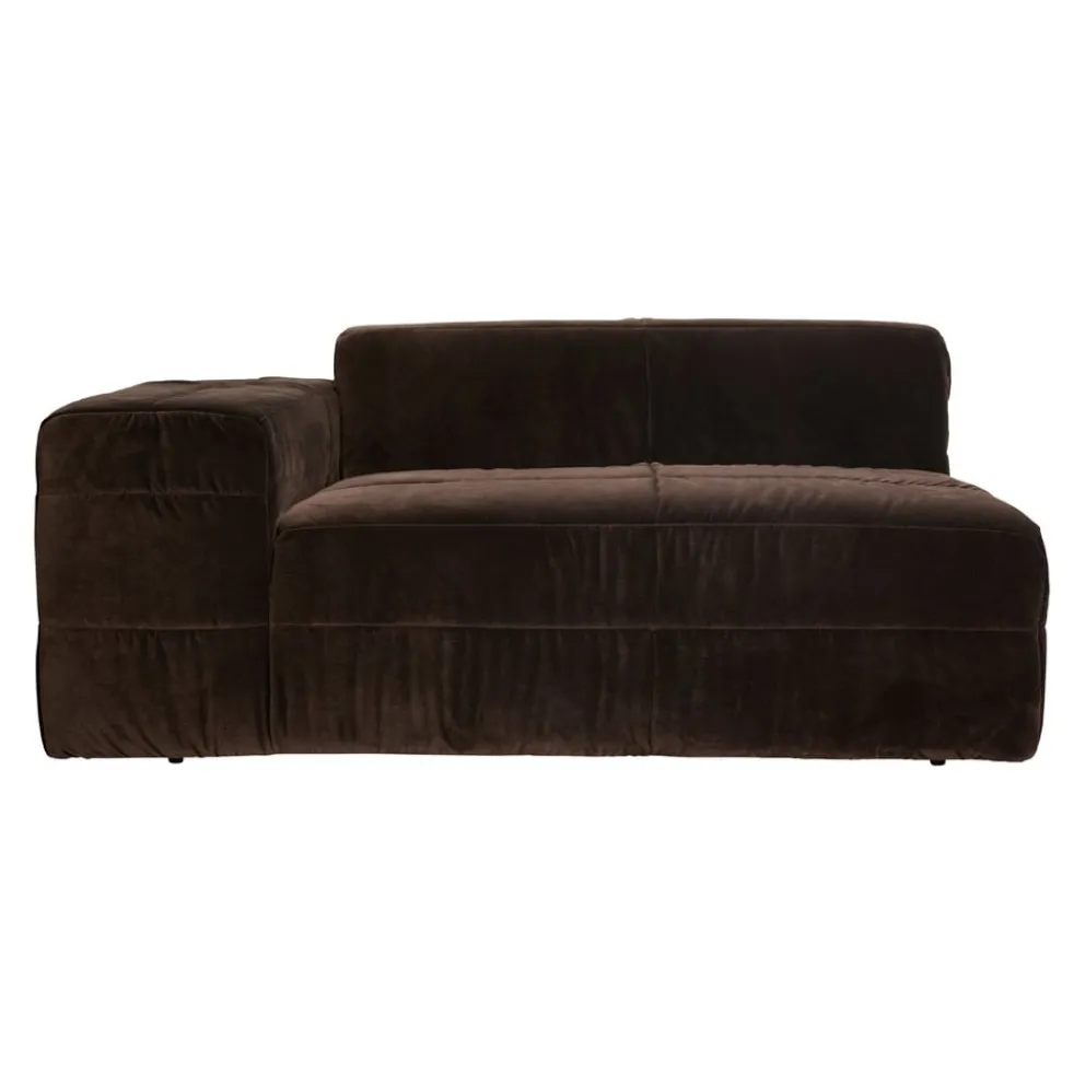 HKliving Eckelement Brut dunkelbraun New
