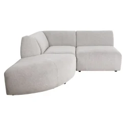 HKliving Eckelement Jax hellgrau
