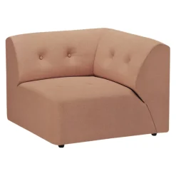 HKliving Eckelement Vint rostrot New