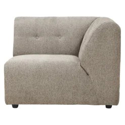 HKliving Eckelement Vint sandbraun Sale