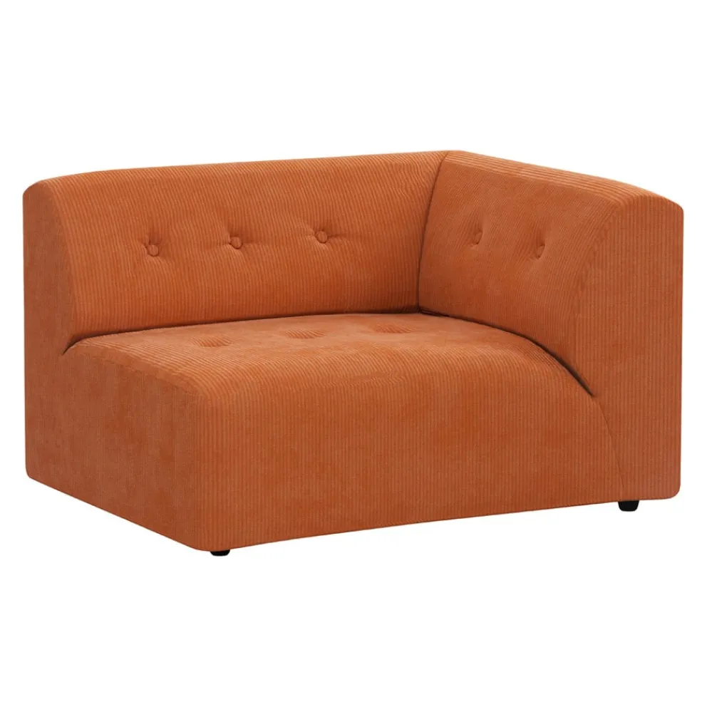 HKliving Eckelement Vint rostrot Sale