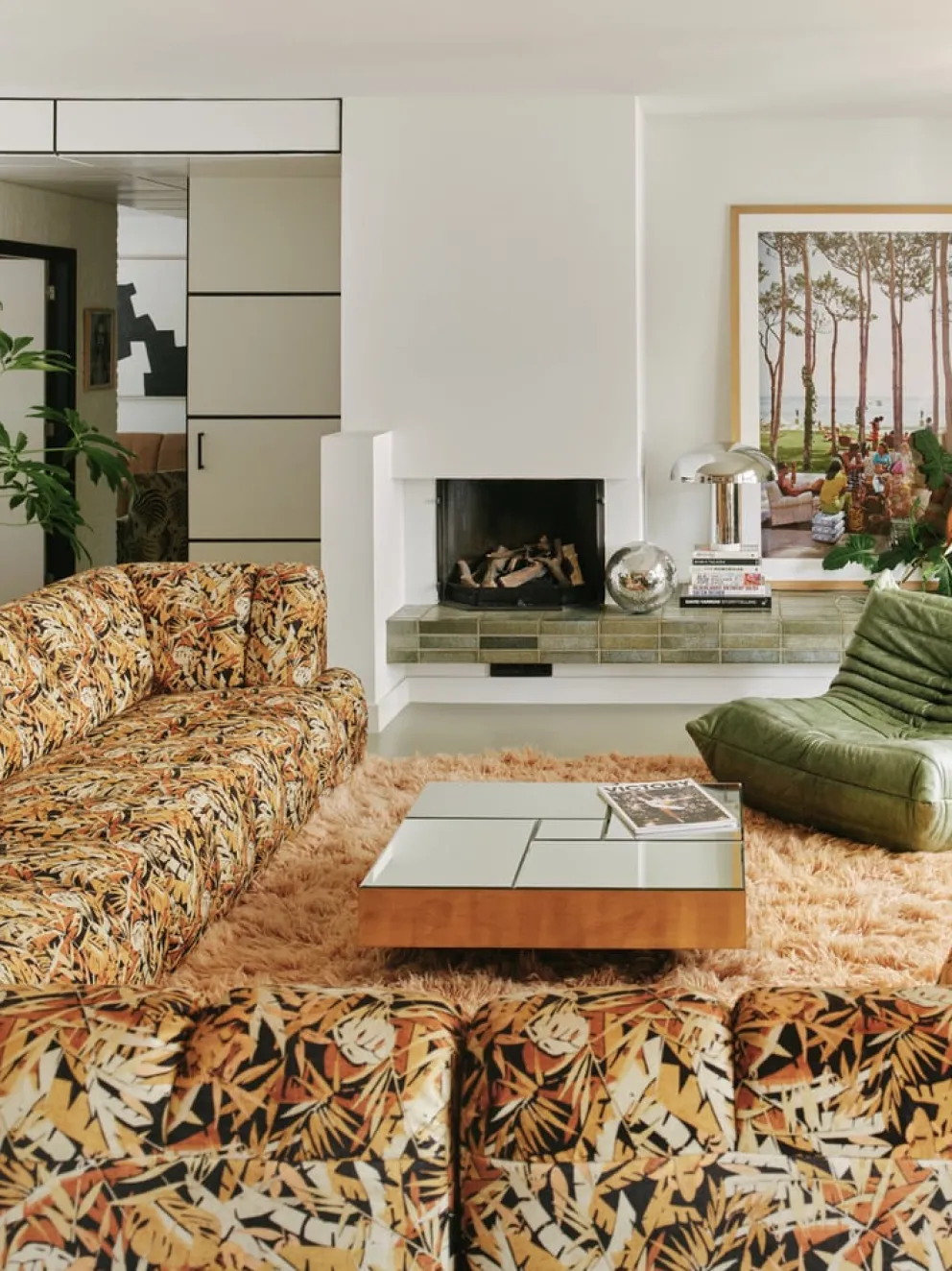 HKliving Eckelement Wave multicolor Sale