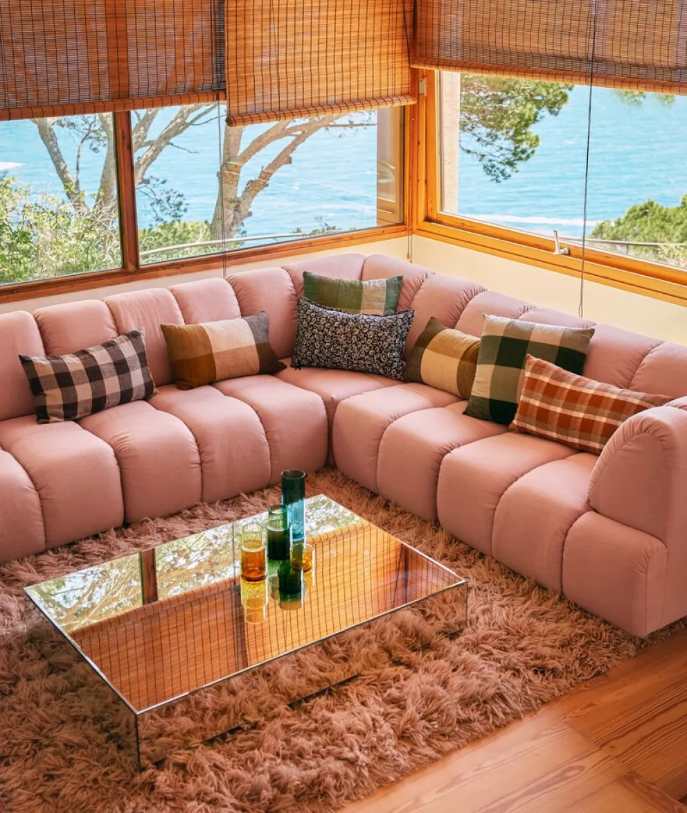 HKliving Eckelement Wave altrosa Online