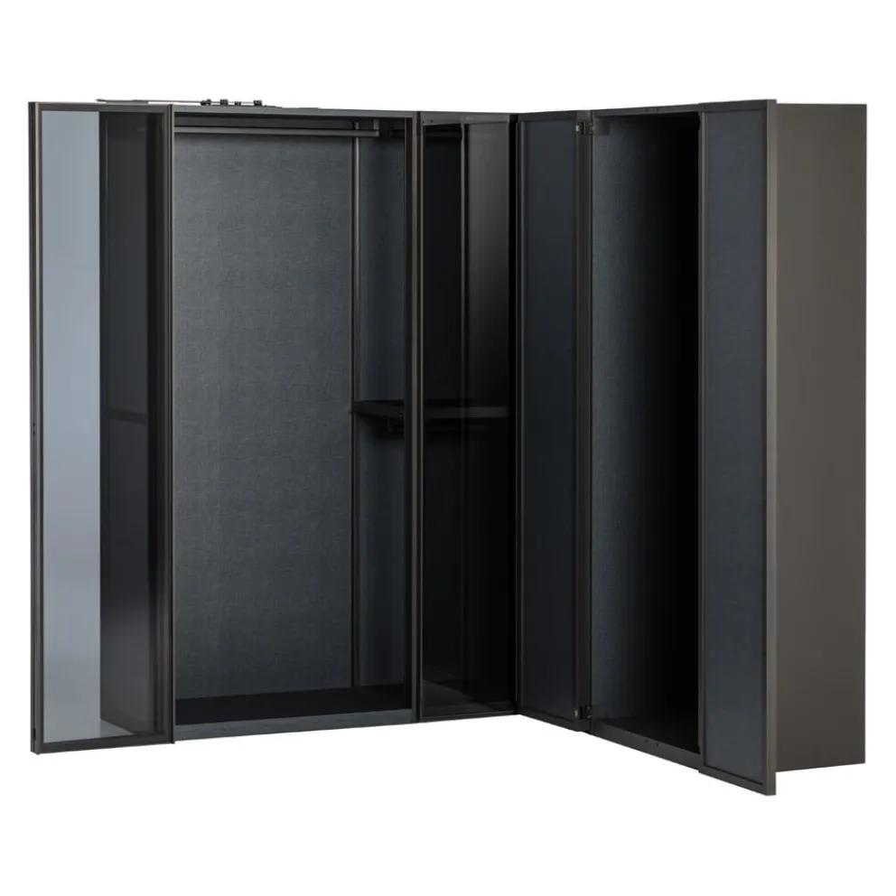 Novamobili Eckschrank Perry 306 BRUNITO, C80 FUMÉ Best