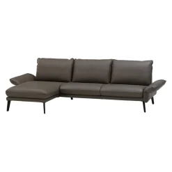 Moderano Ecksofa 7292 Ambrosia Leder Cavallo 33 bianco Best