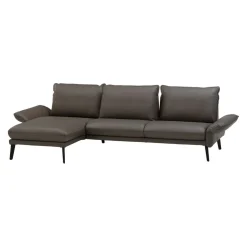 Moderano Ecksofa 7292 Ambrosia Leder Cavallo 33 bianco Best