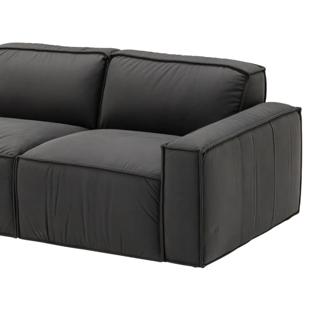 Johann Jakob Ecksofa ALBINA schwarz Hot