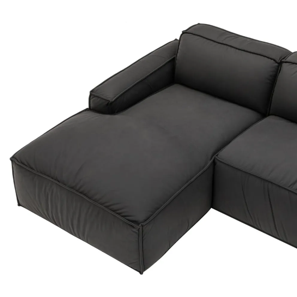 Johann Jakob Ecksofa ALBINA schwarz Hot