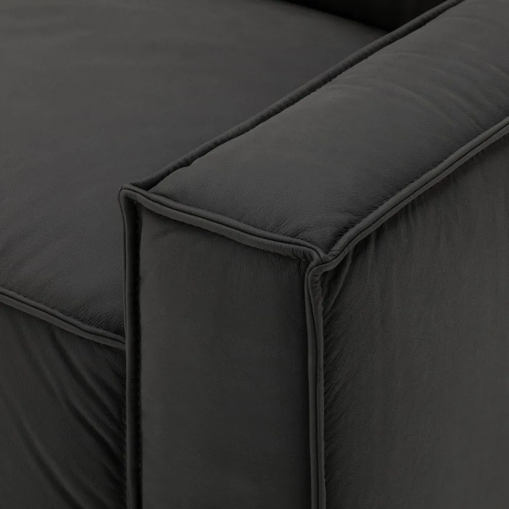 Johann Jakob Ecksofa ALBINA schwarz Hot