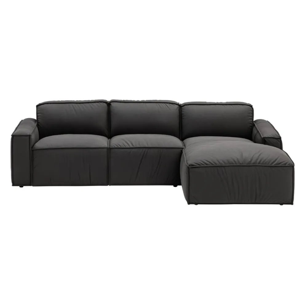 Johann Jakob Ecksofa ALBINA schwarz Online