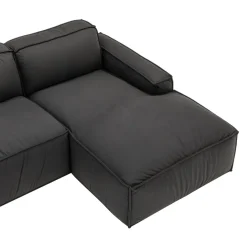 Johann Jakob Ecksofa ALBINA schwarz Online