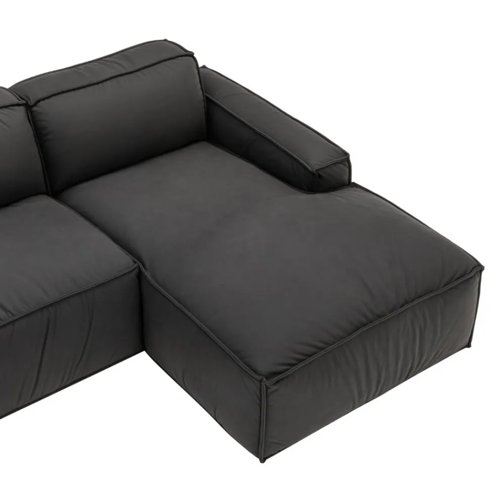 Johann Jakob Ecksofa ALBINA schwarz Online