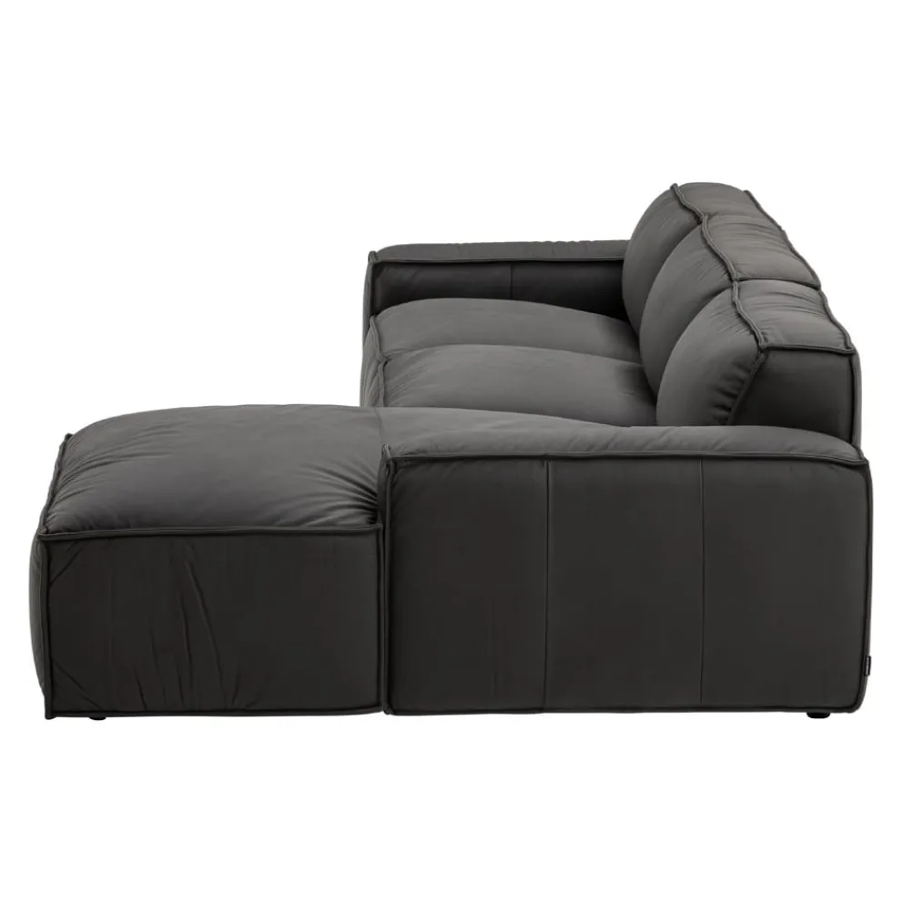 Johann Jakob Ecksofa ALBINA schwarz Online