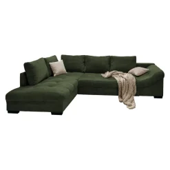 MID.YOU Ecksofa Alvito moosgrün New