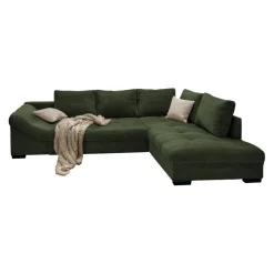 MID.YOU Ecksofa Alvito moosgrün