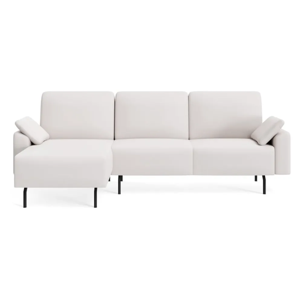 Johann Jakob Ecksofa Ascona Kat. L10B, Classic L1080B Bianco New