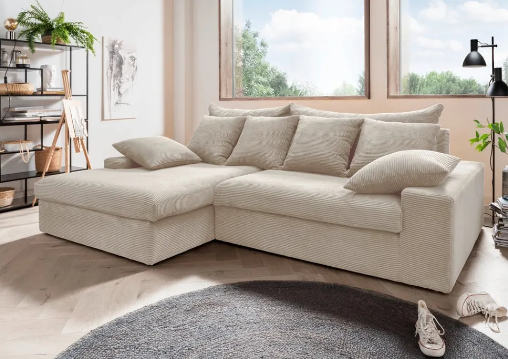 Livetastic Ecksofa Avellino beige Sale