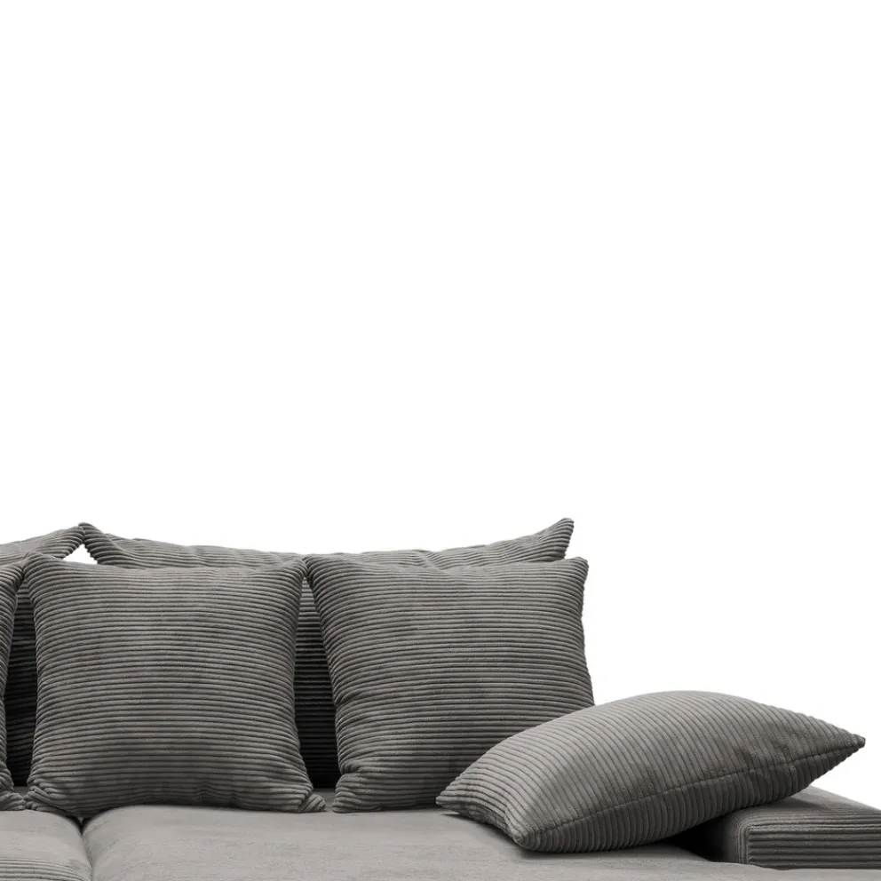 Livetastic Ecksofa Avellino grau New