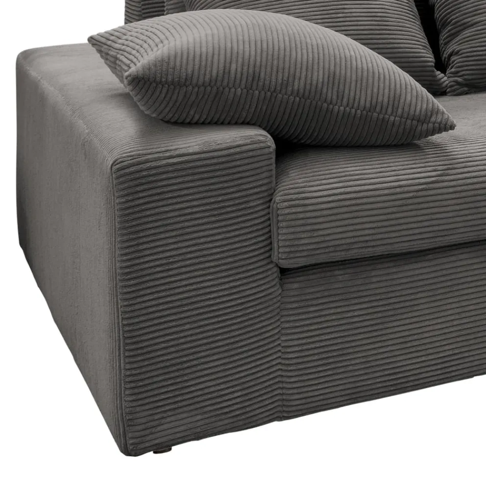 Livetastic Ecksofa Avellino grau New