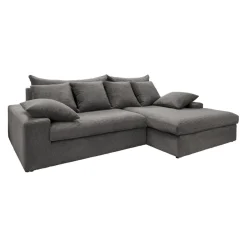 Livetastic Ecksofa Avellino grau New