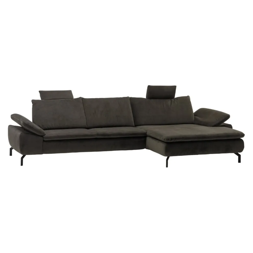Dieter Knoll Ecksofa Bergamo oliv Clearance