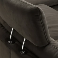 Dieter Knoll Ecksofa Bergamo oliv Clearance