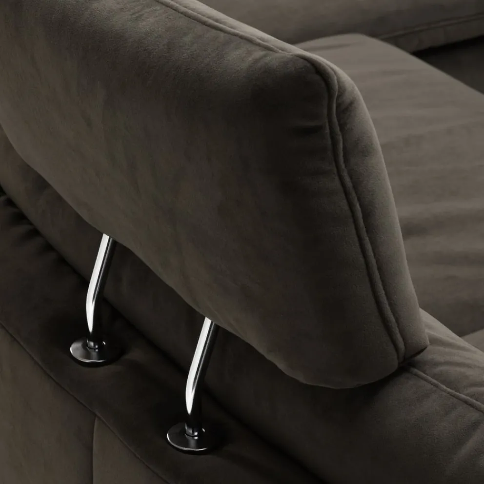 Dieter Knoll Ecksofa Bergamo oliv Clearance