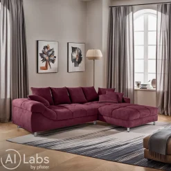 Carry Home Ecksofa Brooklyn bordeaux Discount