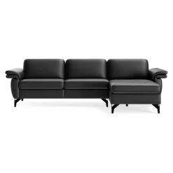 Johann Jakob Ecksofa Classics Kat. H, Torero Nero New