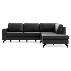 Johann Jakob Ecksofa Classics Plus Kat. H, Torero Nero New