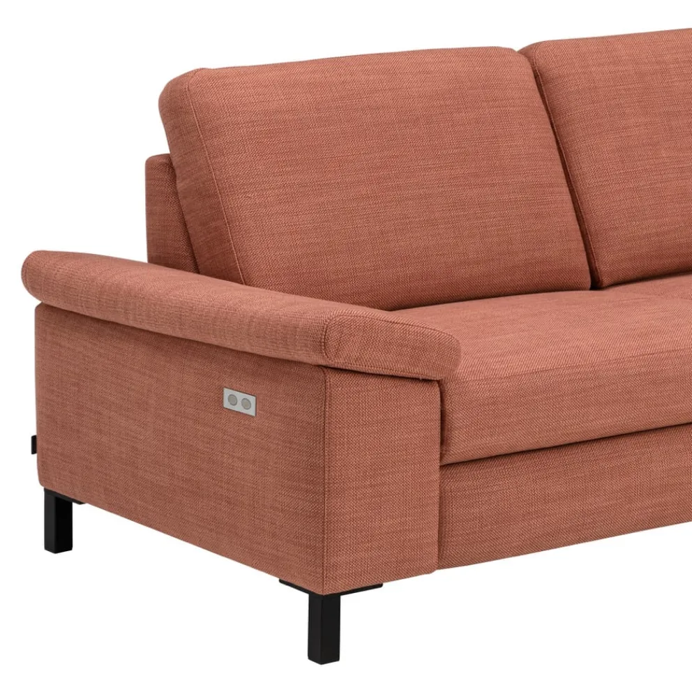 Johann Jakob Ecksofa Classics Plus 2.0 dunkelorange