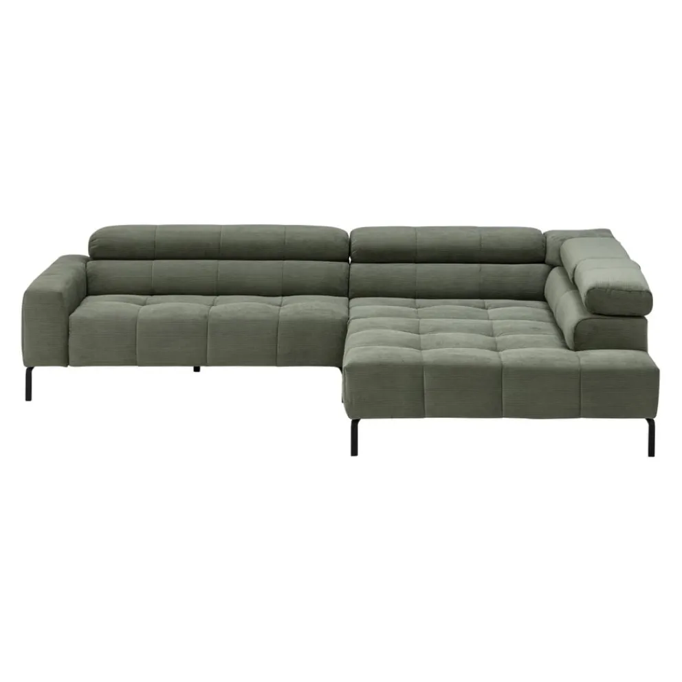 Pure Home Lifestyle Ecksofa Cleveland oliv Outlet