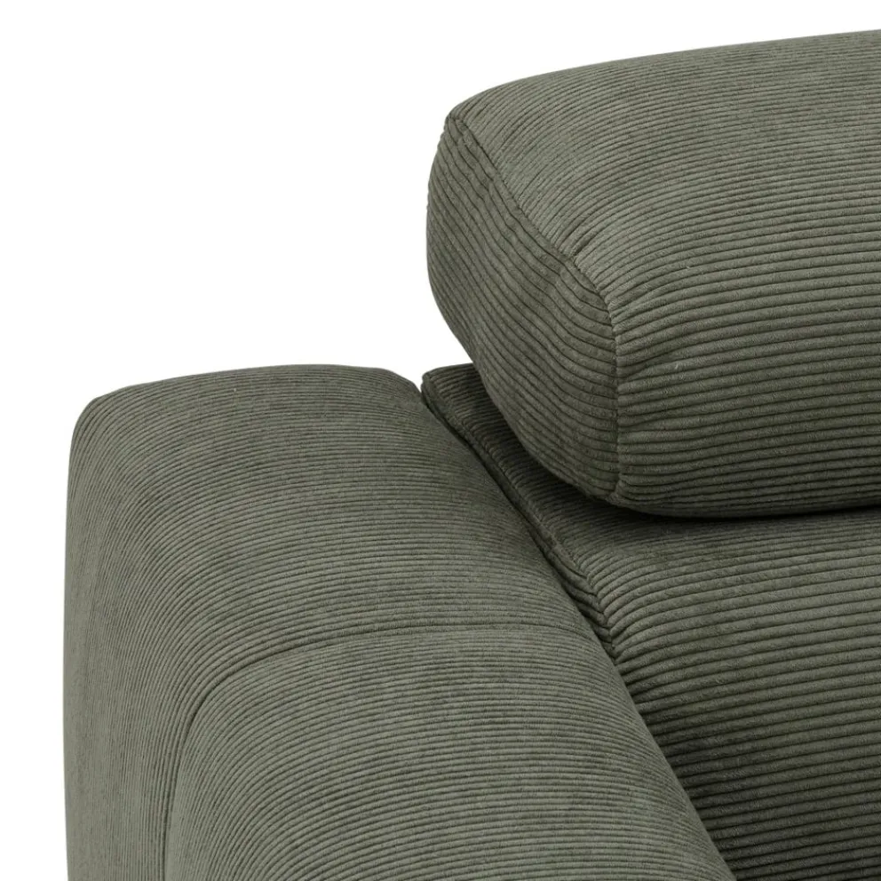Pure Home Lifestyle Ecksofa Cleveland oliv Outlet